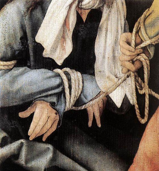 Matthias  Grunewald The Mocking of Christ oil painting image